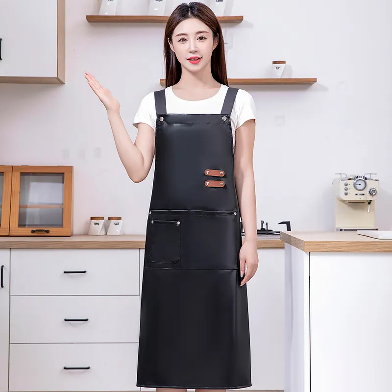 Домашнего приготовления пищи защита от масла и грязи устойчивый к загрязнениям рабочая одежда 6752 (5)