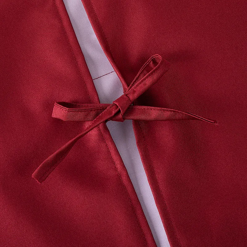 Цзяцили Изящный вышитый кот водонепроницаемый передник с длинными рукавами для кухни 8728 (9)