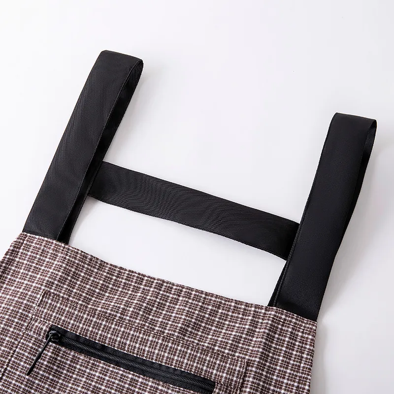 Цзяцили Модный рабочий фартук унисекс многоцветный из плотной хлопковой ткани 6339 (10)