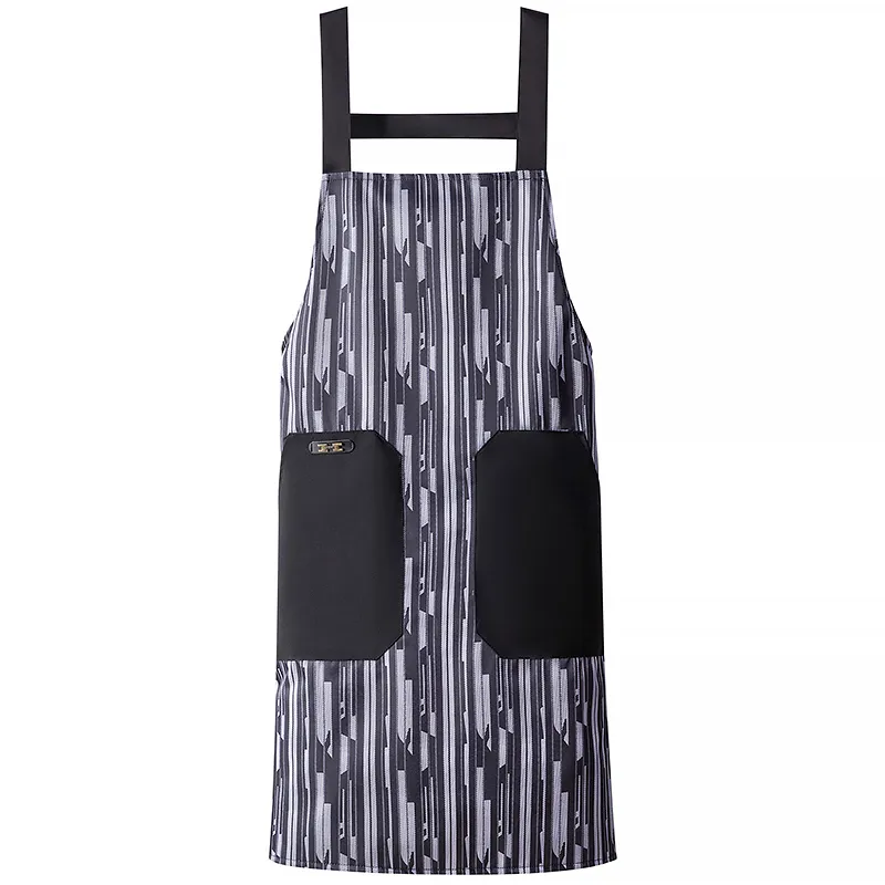 в полоску для кухни износостойкий защита от масла и грязи унисекс 6369 (8)