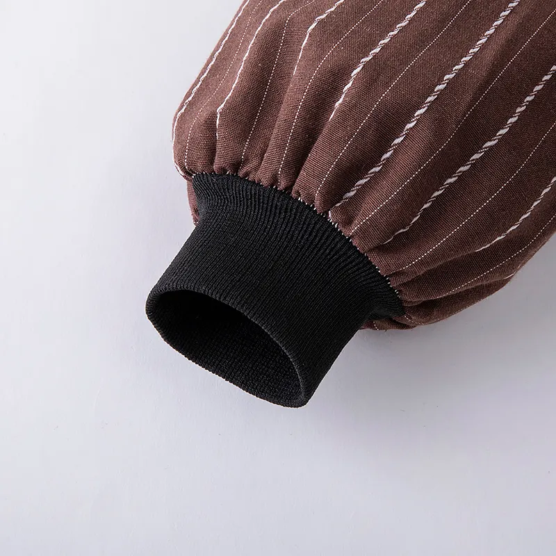 с длинными рукавами для домашнего приготовления пищи защита от пыли и грязи рабочая одежда унисекс 8737 (13)