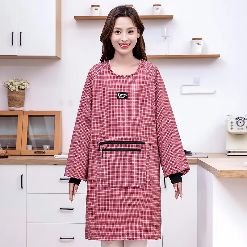 с четырьмя карманами для домашнего приготовления пищи износостойкий прочный защита от загрязнений для взрослых 8339 (6)