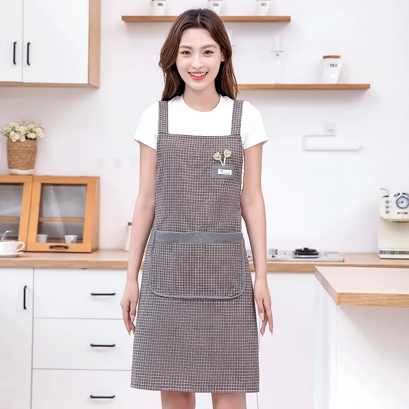 удобный дышащий для домашней кухни защита от грязи женский стильный 6358 (6)