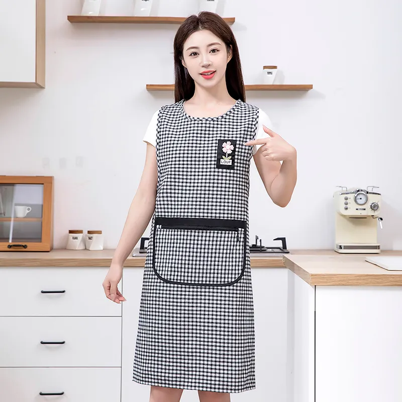 фартук для домашней работы защита от пыли и грязи рабочая одежда 7763 (5)