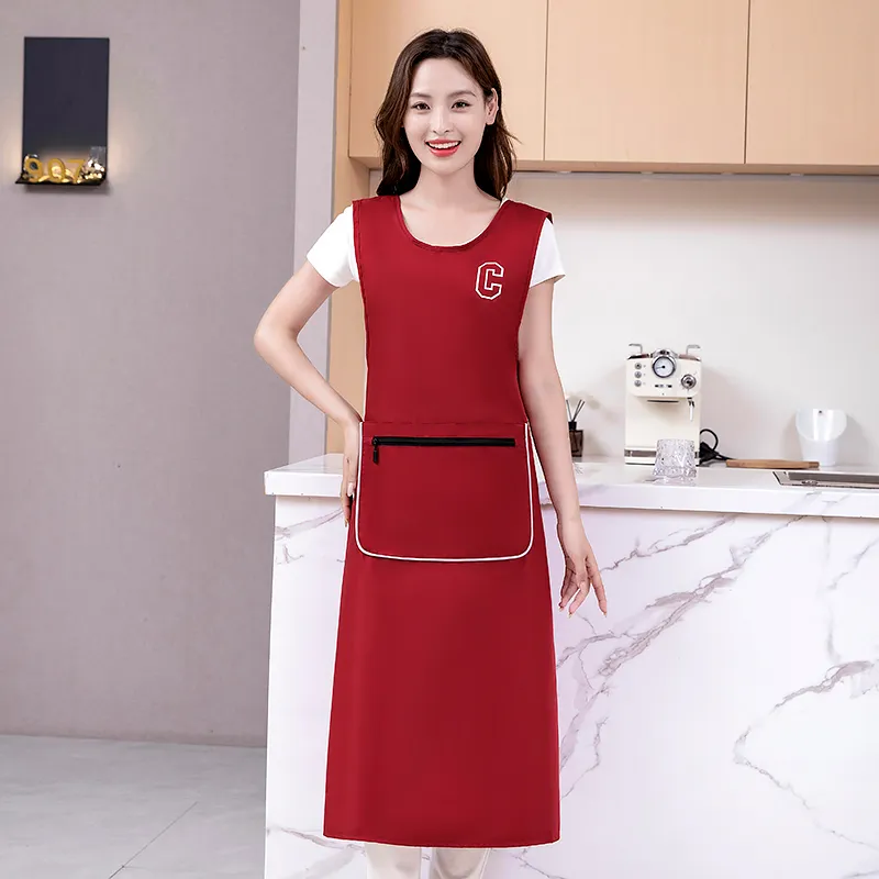 фартук увеличенного размера и свободного кроя для работы и дома защита от масла и грязи 6351 (4)